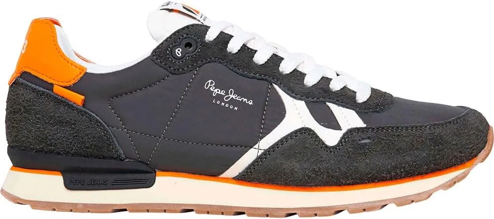 Кроссовки Pepe Jeans Herren Brit Fly M Sneak, Black Washed Black