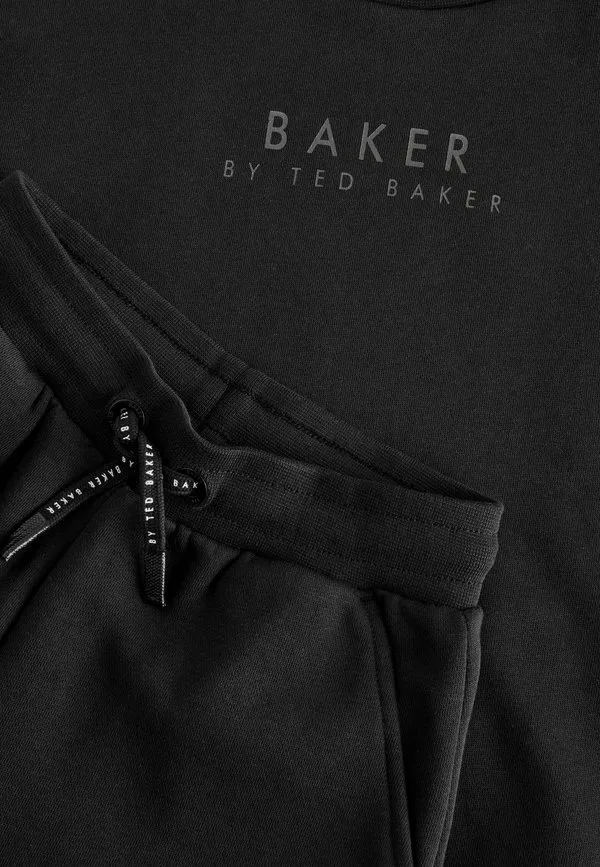 Спортивный костюм стандартного кроя с графическим принтом в виде букв Baker By Ted Baker, Black — фото 3