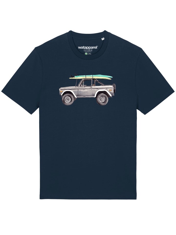 

Футболка wat Apparel, темно-синий