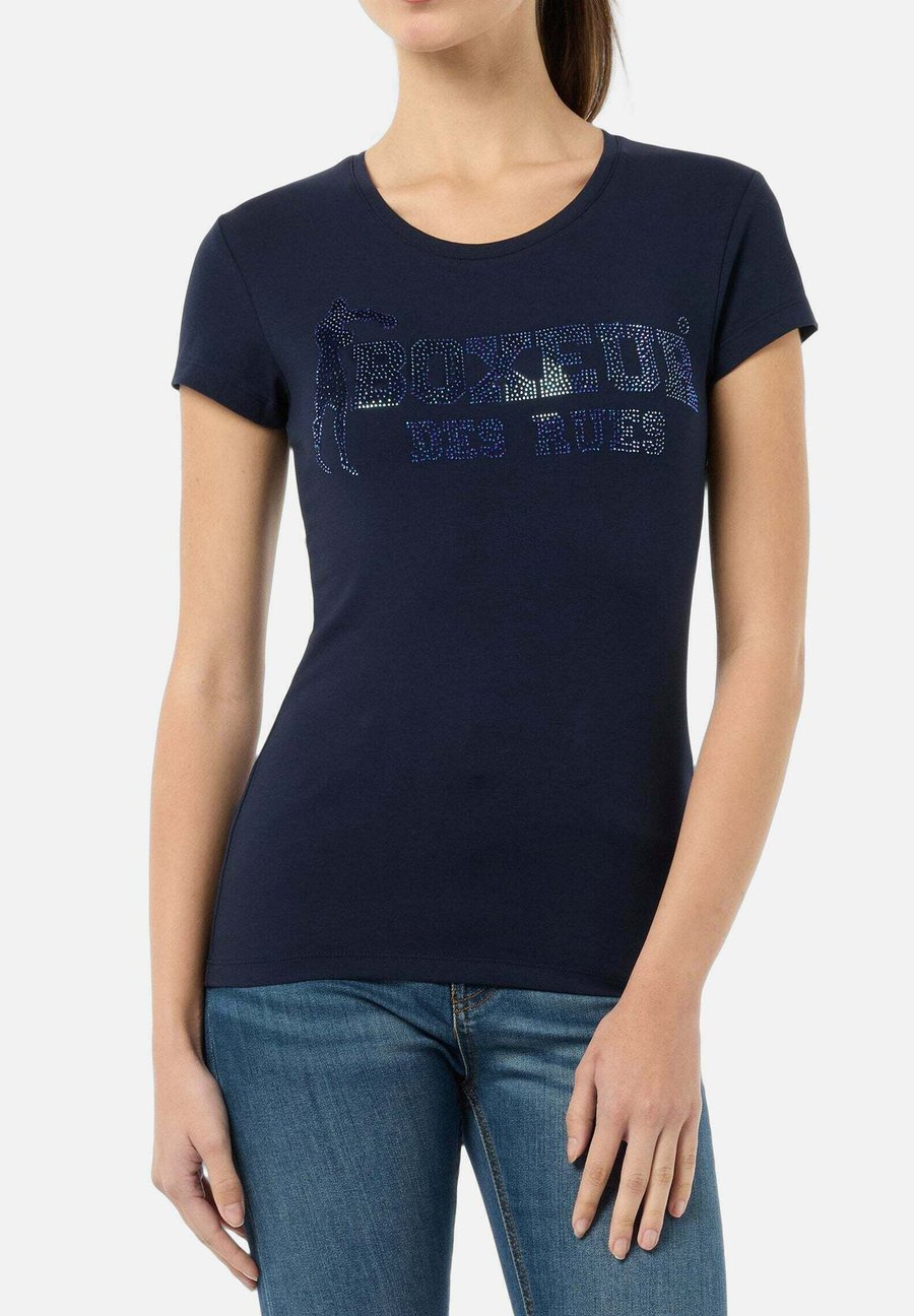 

Футболка Boxeur Des Rues Print T-shirt, Blau/Blue, Синий, Футболка Boxeur Des Rues Print T-shirt, Blau/Blue