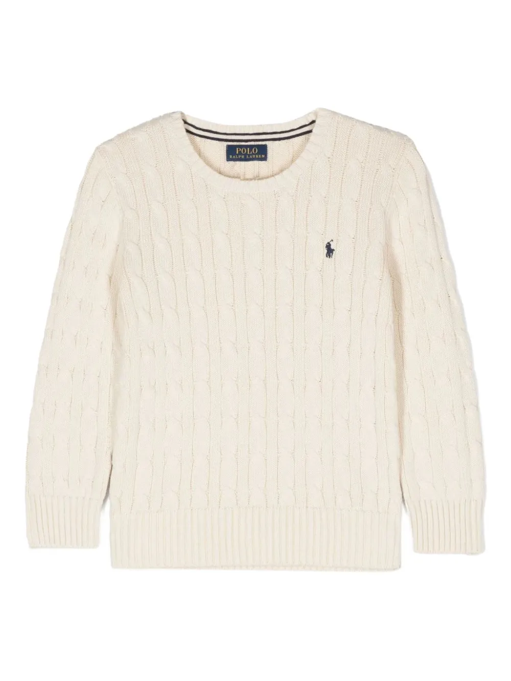 

Свитер фактурной вязки POLO RALPH LAUREN KIDS, нейтральный