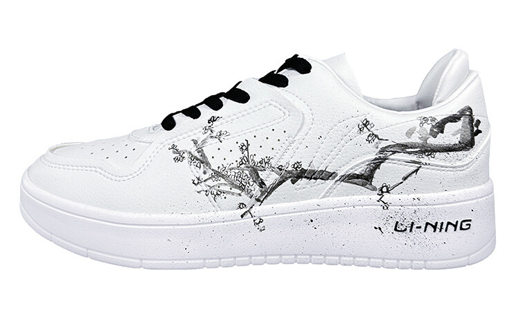 

Кроссовки LINING Sports Life Collection Skateboarding Shoes Men Low-top White, белый