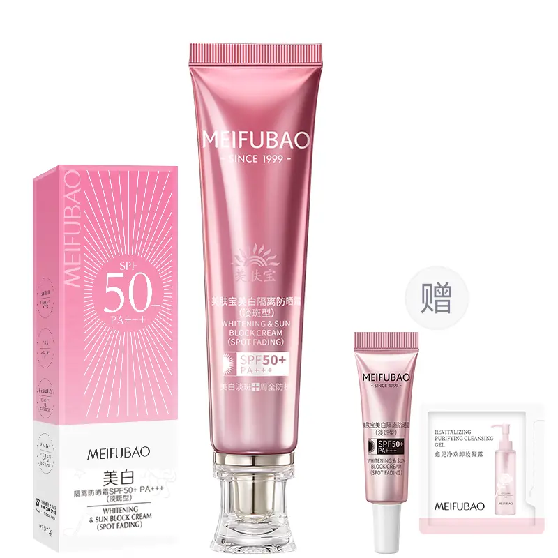 

Универсальный праймер с осветляющим эффектом и солнцезащитой UV Protection, водостойкий и устойчивый к поту SPF50/PA+++ 40мл+150мл SINCE 1999