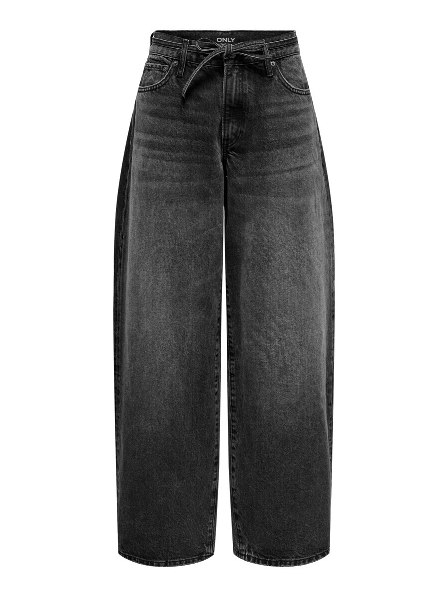 

Джинсы ONLY Wide leg Jeans ONLGianna, черный деним