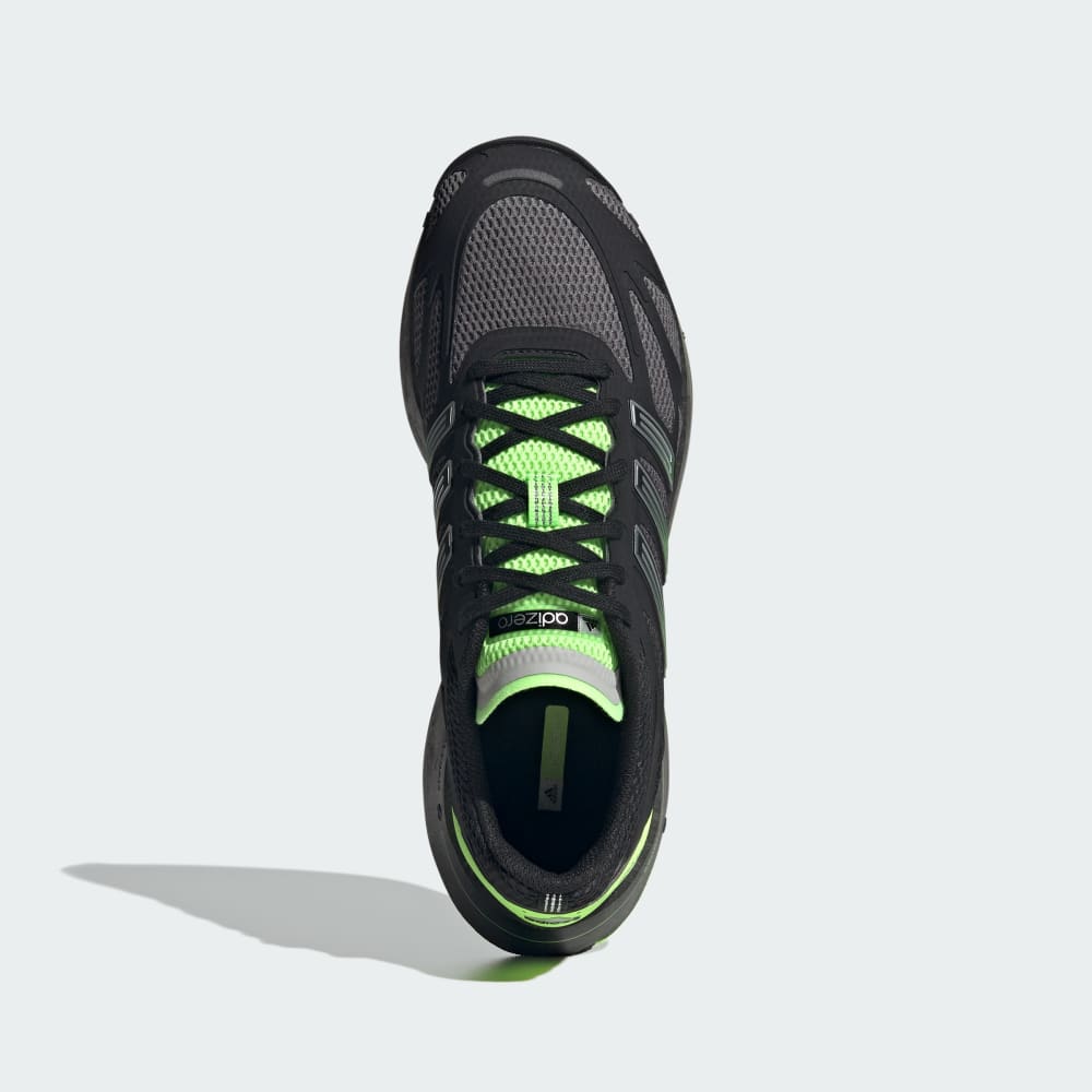 Кроссовки на платформе Adidas Adizero Aruku Shoes, цвет Core Black/Grey Four/Signal Green — фото 2