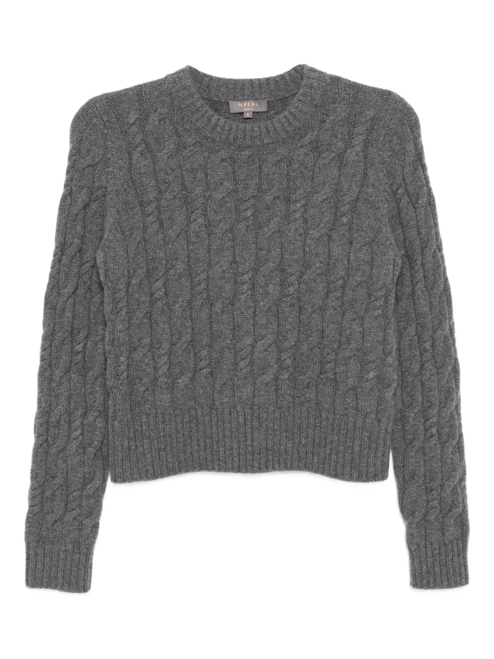 

Кашемировый джемпер N.Peal, серый