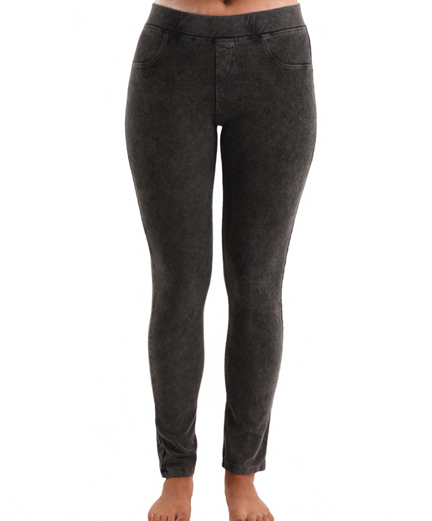 

French kyss Женские леггинсы со средней посадкой, темно-серый цвет