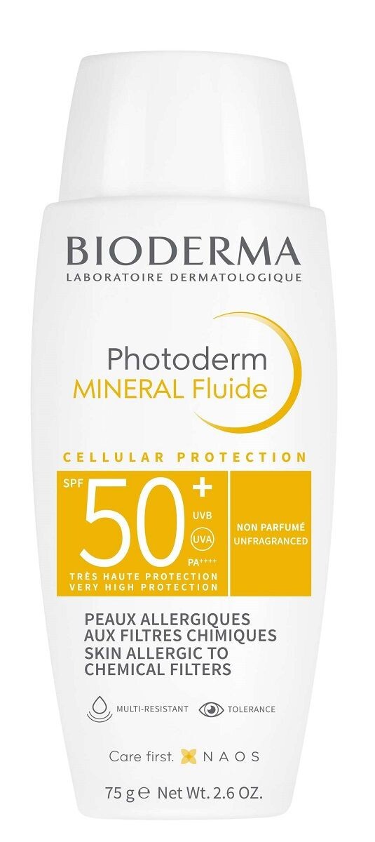 

Bioderma Photoderm Mineral Fluide SPF50+ защитная жидкость, 75 g