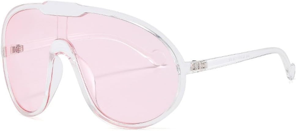 

Солнцезащитные очки MUTYNE Oversized One Piece Shield для женщин, винтажные, ветрозащитные, с защитой от УФ-излучения UV400, для мужчин, ретро, ​​с градиентным переходом цвета, Clear Gray