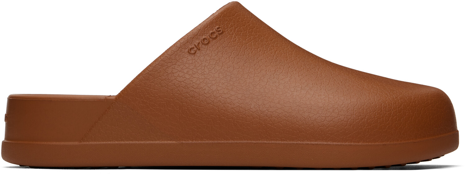 

Коричневые сабо Dylan Crocs