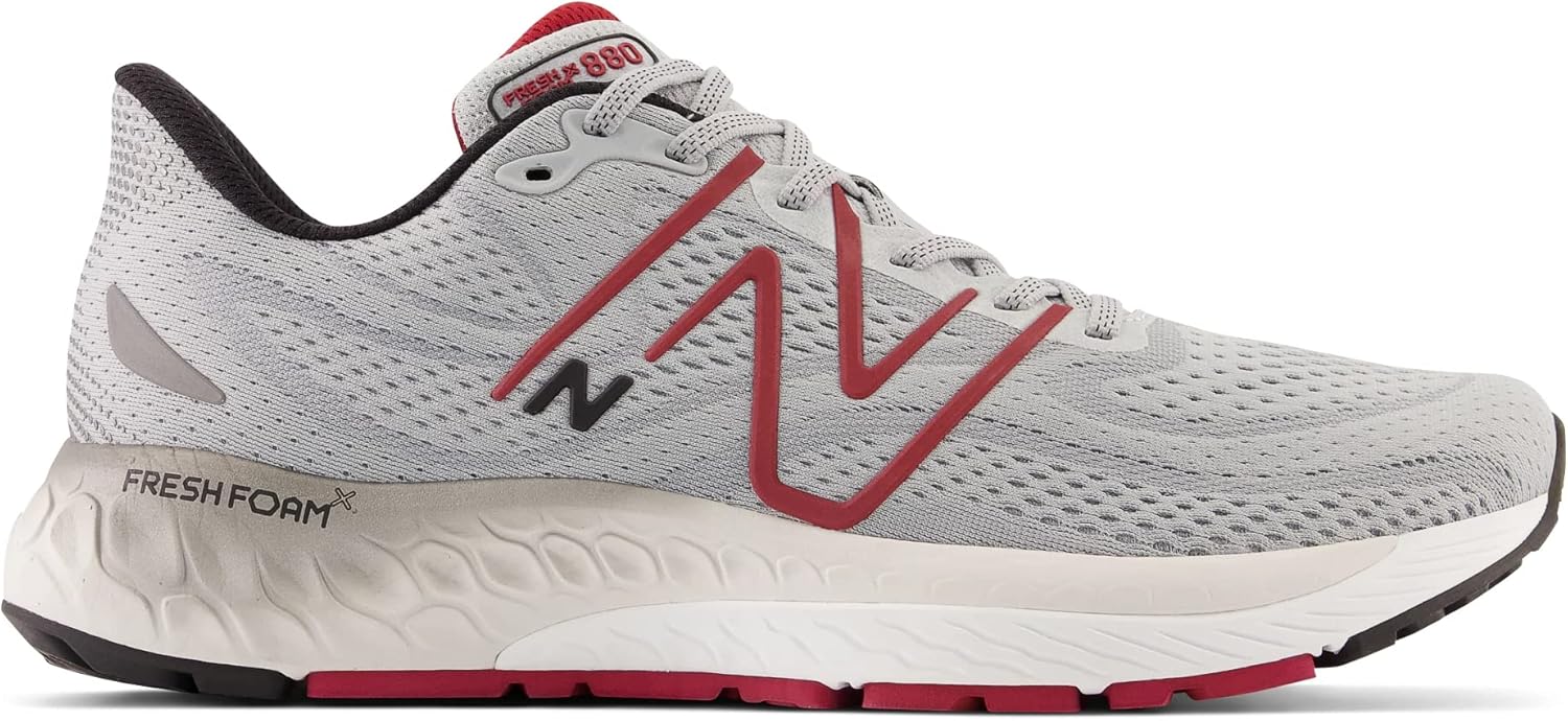 Мужские кроссовки для бега New Balance Fresh Foam X 880 V13, черный/серый — фото 3