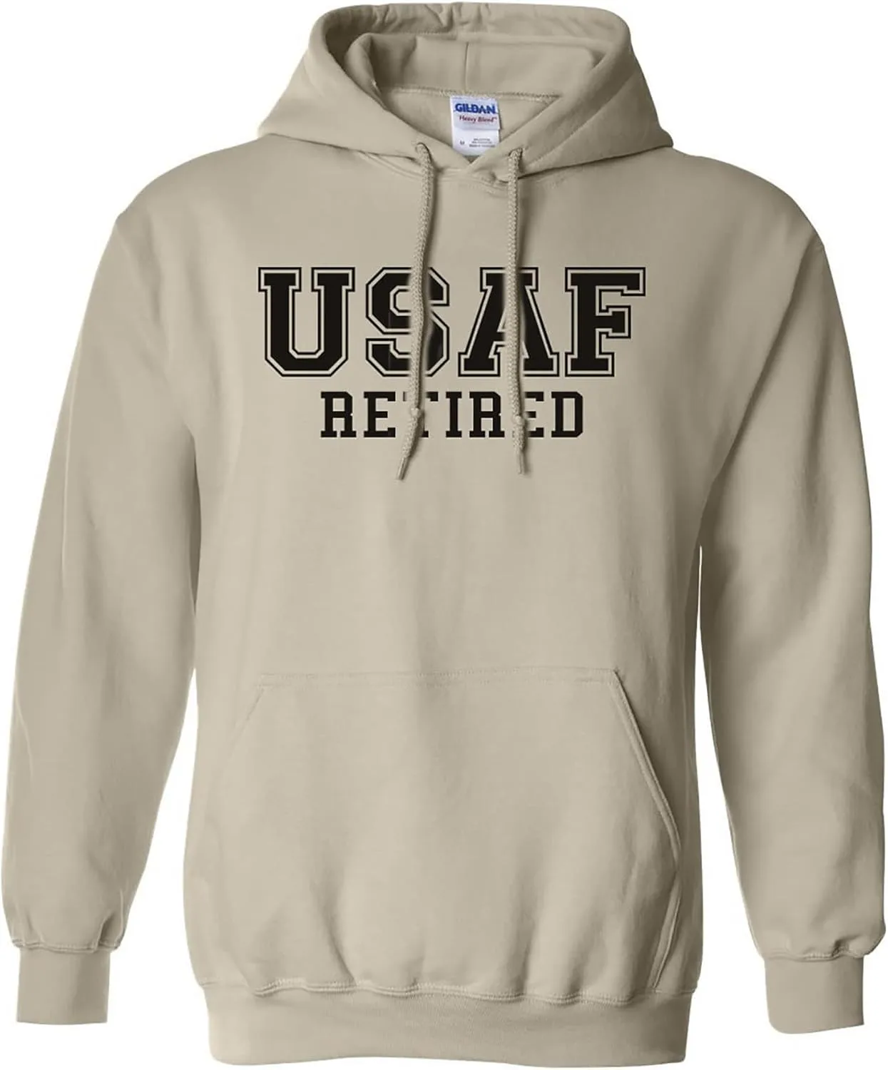 

Толстовка с капюшоном Zerogravitee USAF Retired в цвете sand