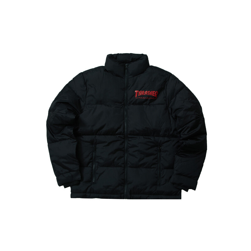 

Стеганая куртка унисекс Thrasher, черный