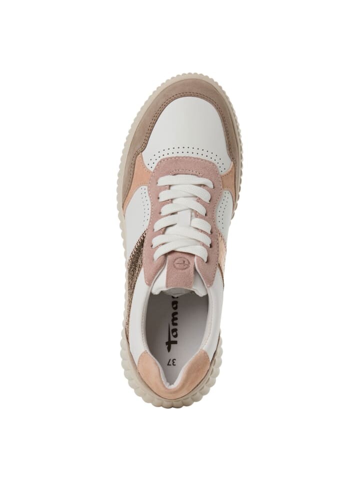 Кроссовки на шнуровке Tamaris Sneaker, цвет TAUPE COMB — фото 2