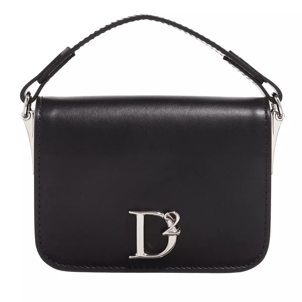 

Мини сумка через плечо Dsquared2, черный