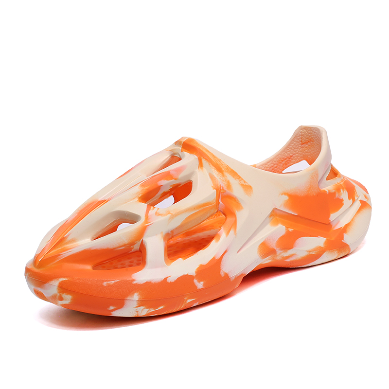 

KUPE Клоги унисекс бежево-оранжевые, цвет Beige Orange