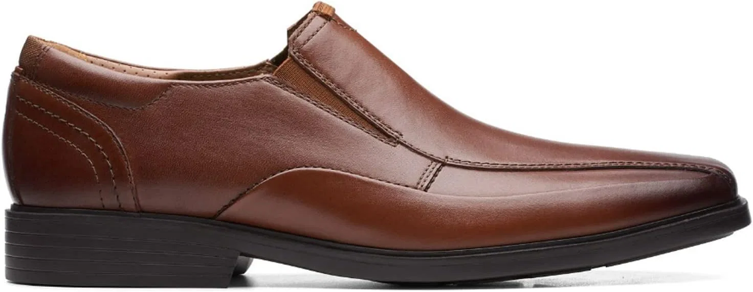Лоферы из натуральной кожи Clarks, Коричневая кожа — фото 3