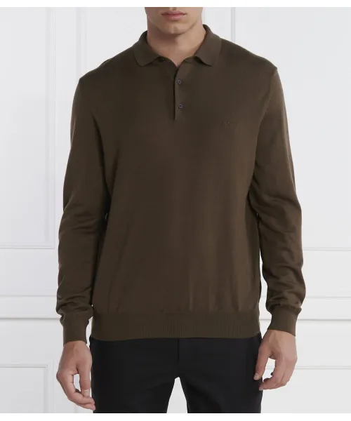 

Футболка поло Regular fit Boss, зеленый