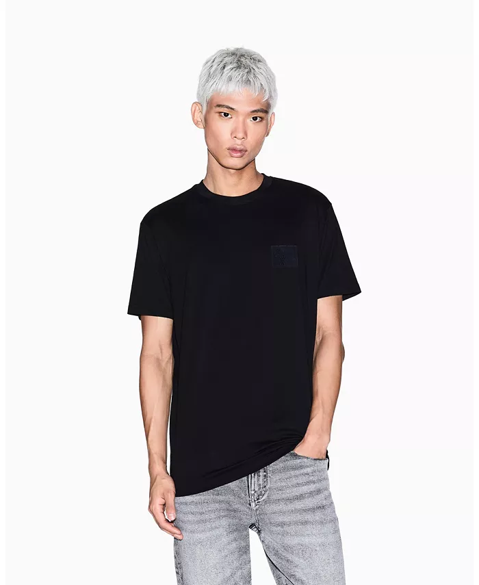 

Мужская футболка Grid Box Top Chest A|X Armani Exchange, черный