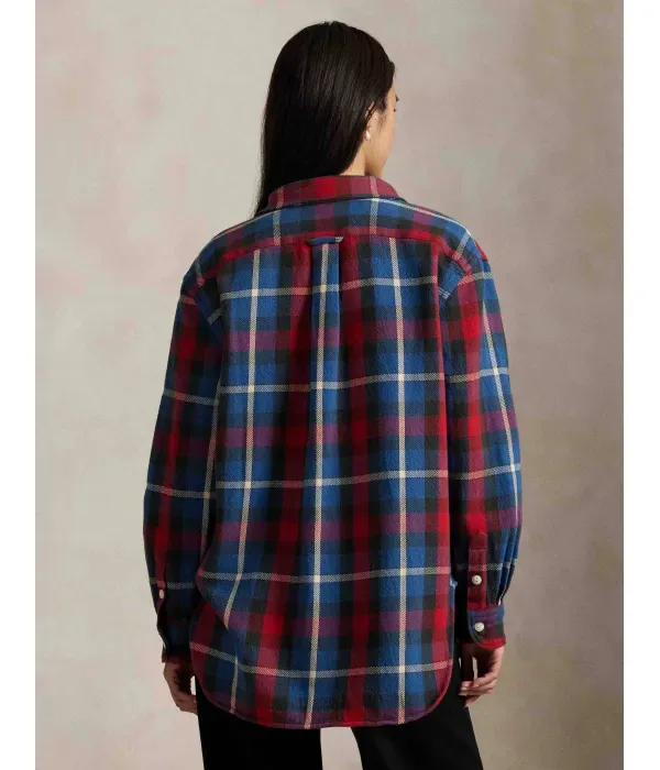 Рубашка relaxed fit Polo Ralph Lauren, темно-синий — фото 3
