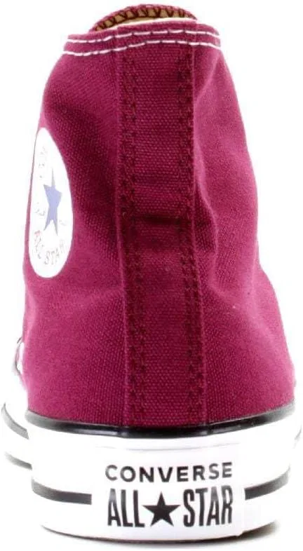 Женские высокие кроссовки Converse All Star '70s, Red Wine Red — фото 4