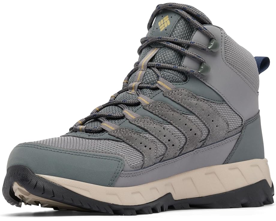 

Походная обувь Columbia Strata Trail Mid Wp, цвет City Grey/Savory