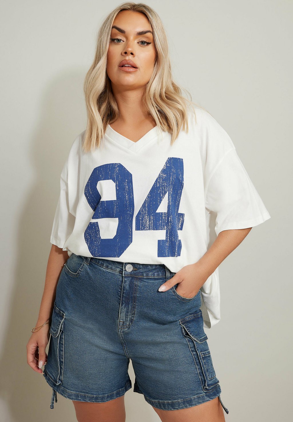 

Джинсовые шорты Yours Clothing, синий