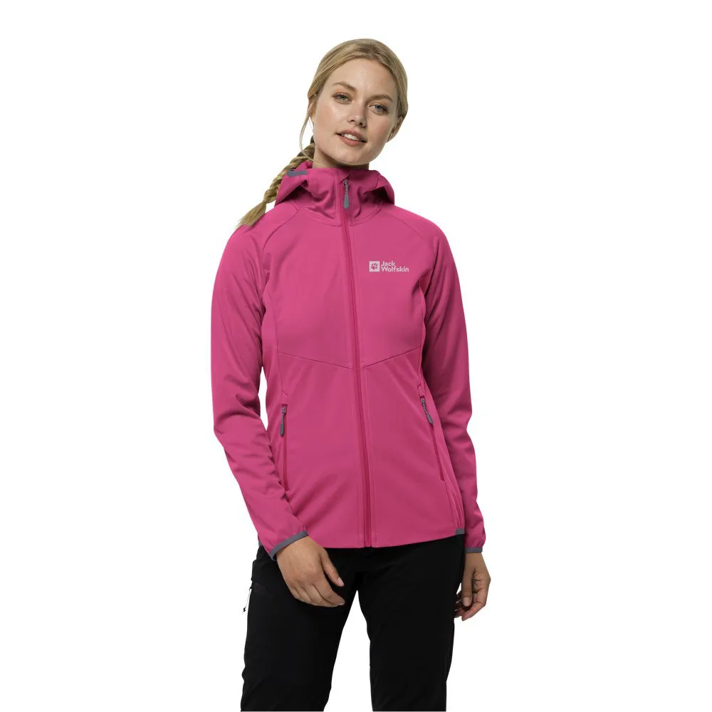 

Куртка Jack Wolfskin Go Hike Softshell, розовый