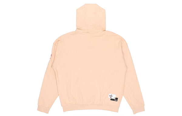 Толстовка originals vday uni sports printing logo pattern yellow Adidas, желтый — фото 2