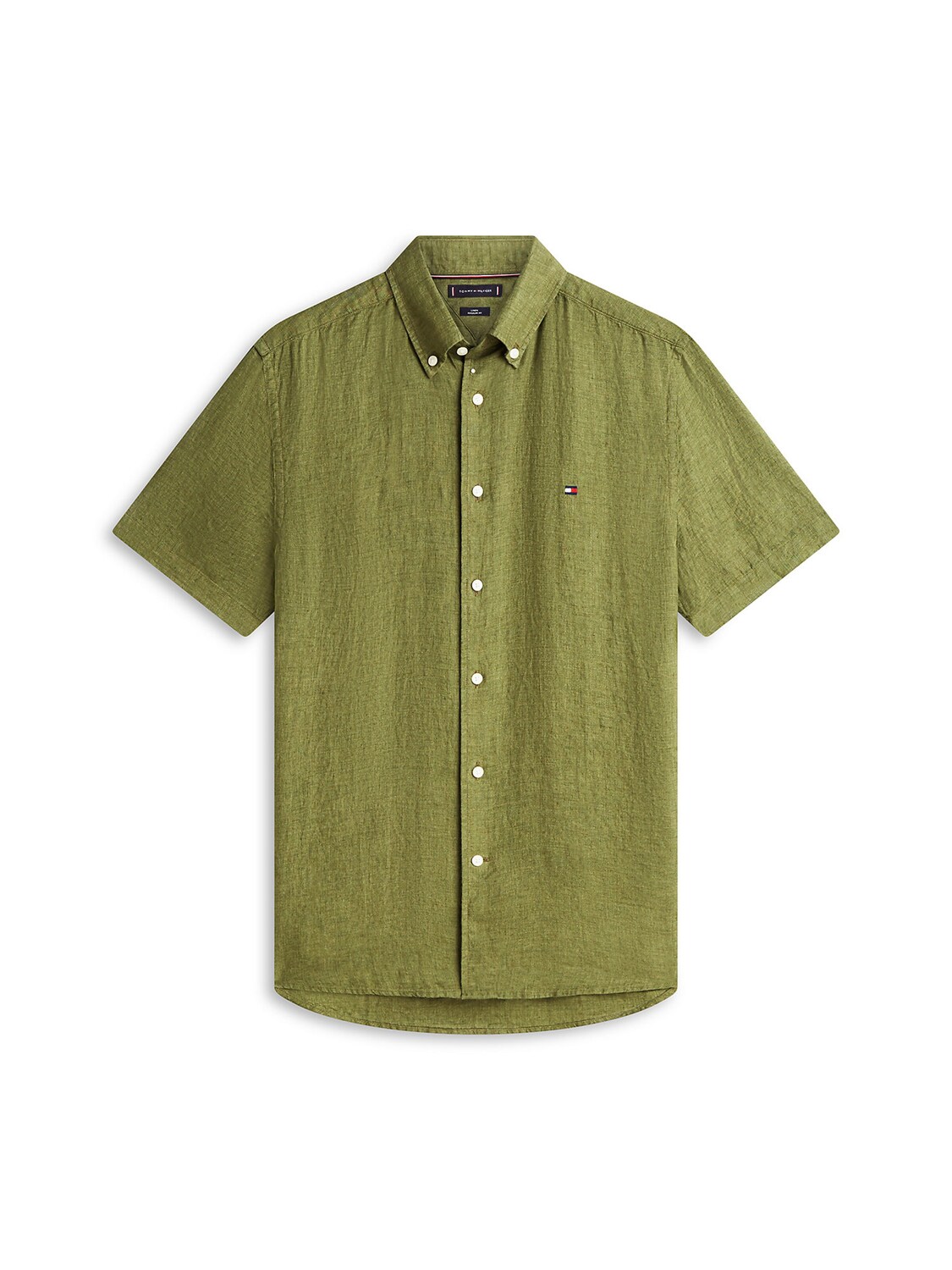 

TOMMY HILFIGER Рубашка на пуговицах Regular fit в цвете Olive