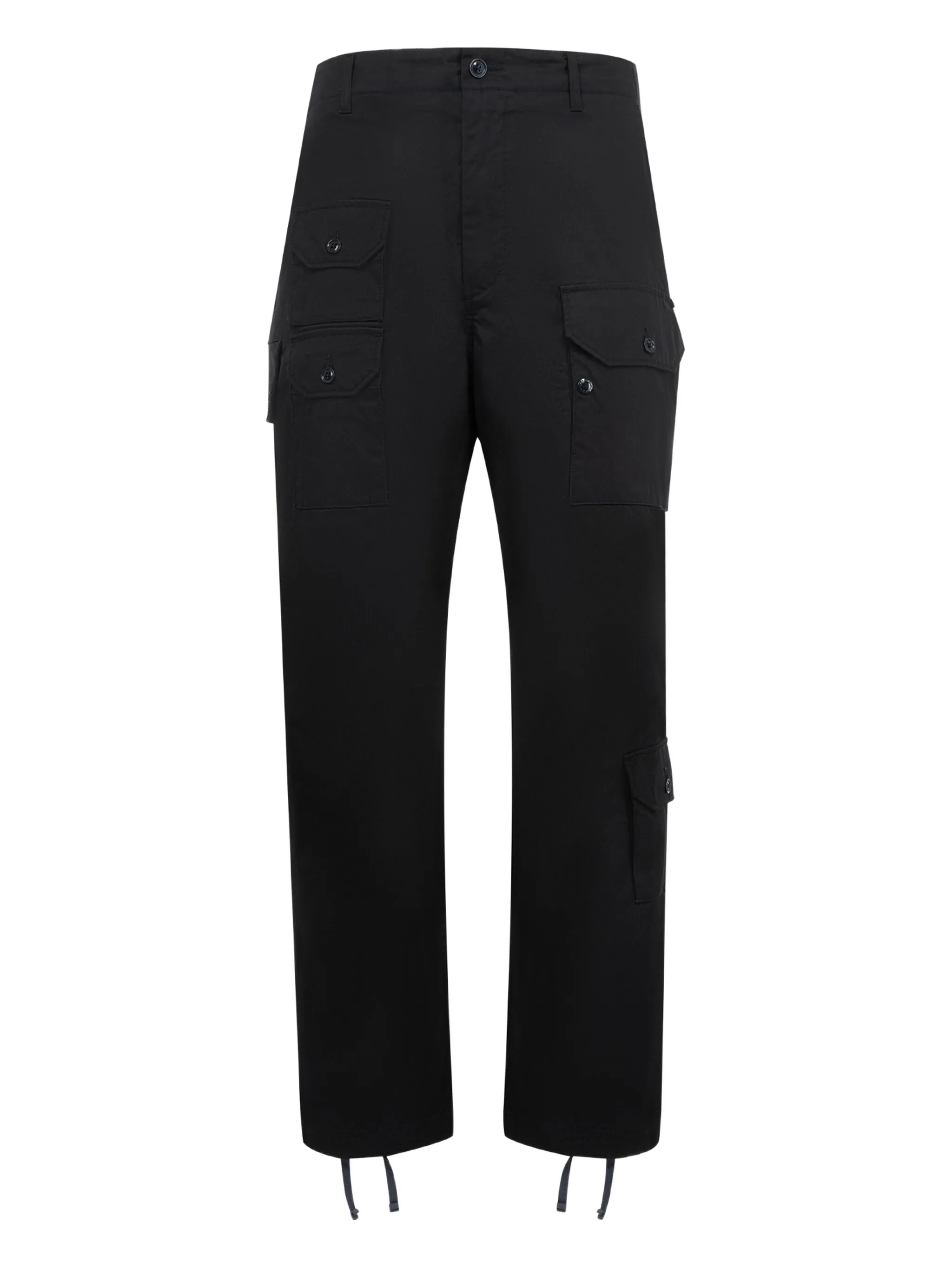 

Брюки с накладными карманами Engineered Garments, синий