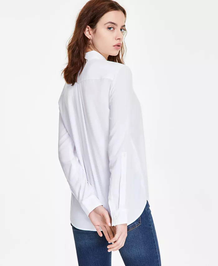 Женская рубашка Darlene с воротником и застежкой на пуговицы Levi's, белый — фото 3