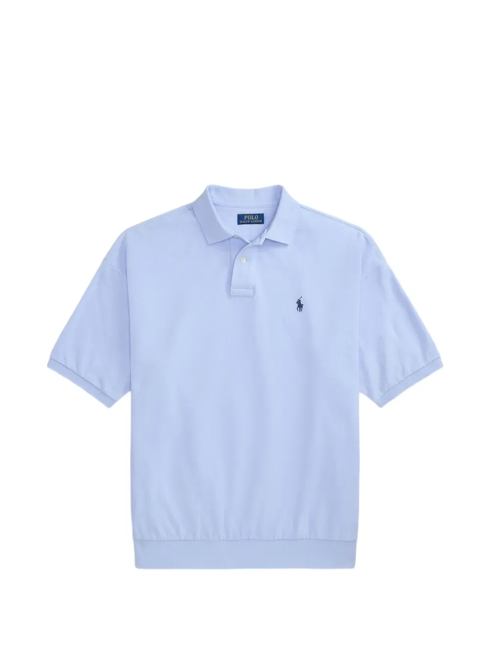 Рубашка-Поло в рубчик Polo Ralph Lauren, синий