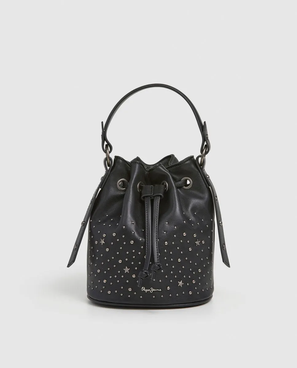 

Женская сумка-ведро Ivy Cluster с заклепками Pepe Jeans, черный
