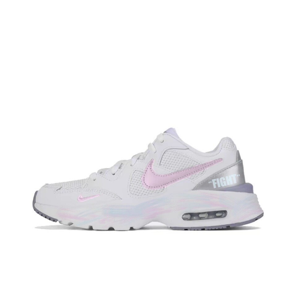 

Кроссовки Air Max Fusion женские с низким верхом, белый/розовый/синий Nike