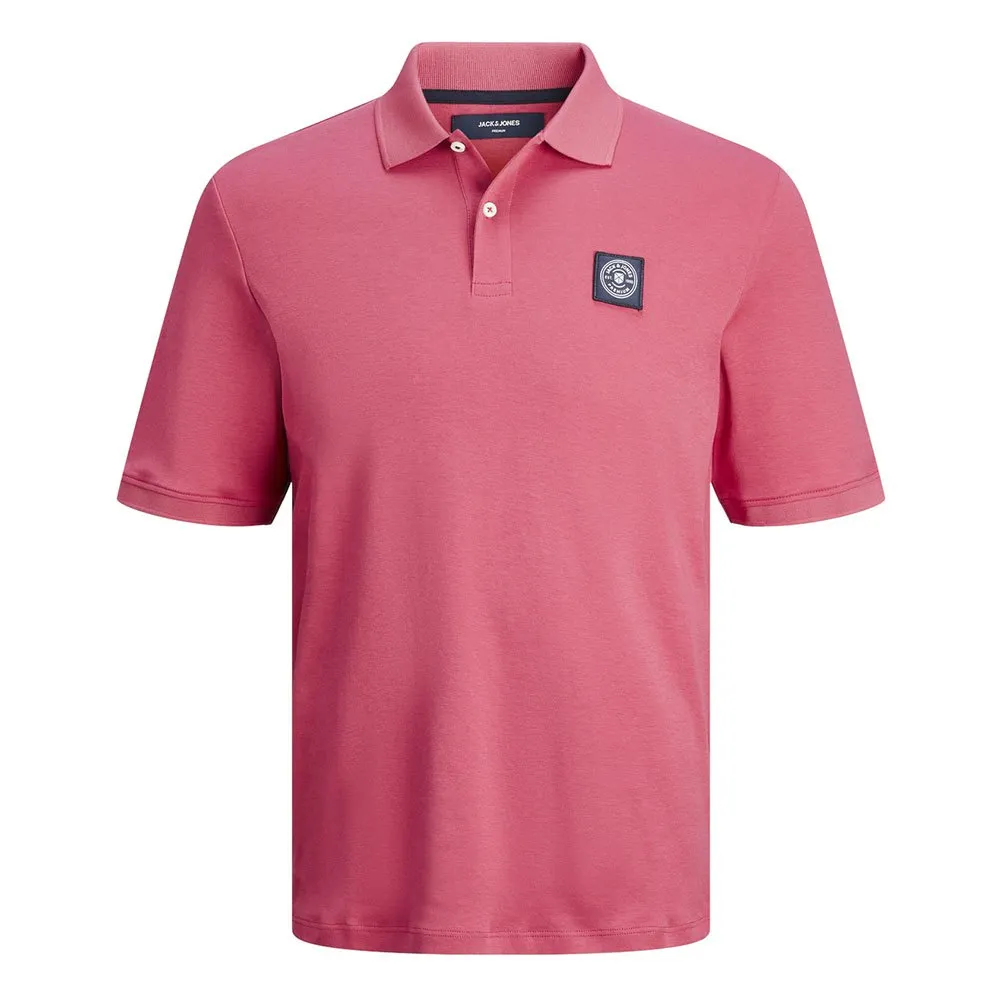 

Поло Jack & Jones Virtual, розовый