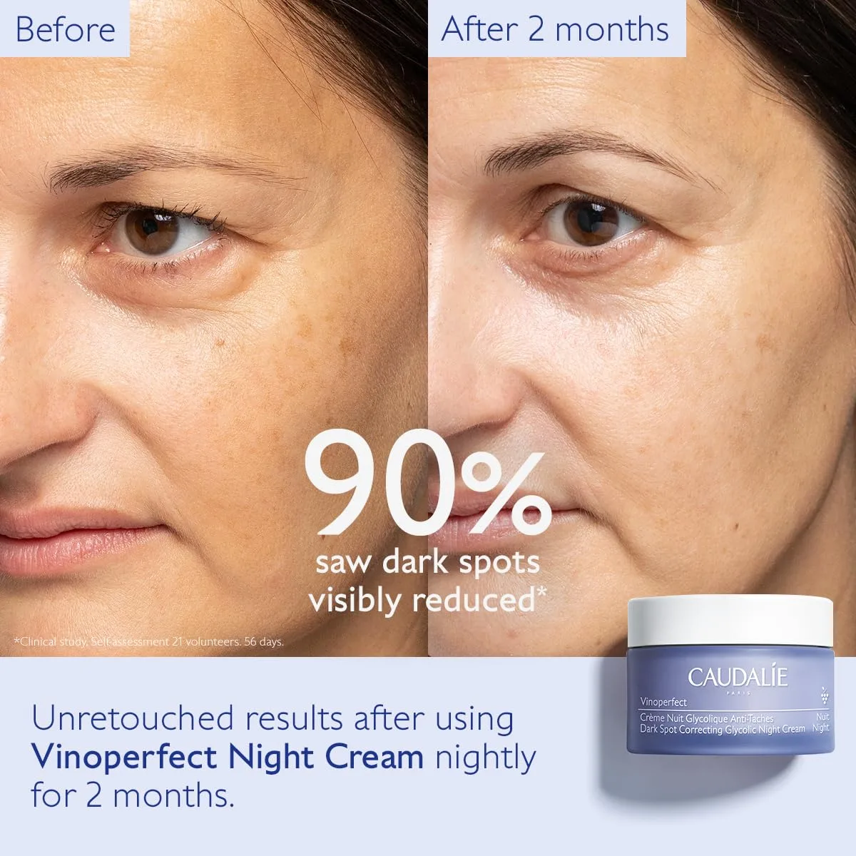 Сыворотка Caudalie — Ночной осветляющий Vinoperfect для уменьшения пигментных пятен с гликолевой кислотой - ,6 — фото 2
