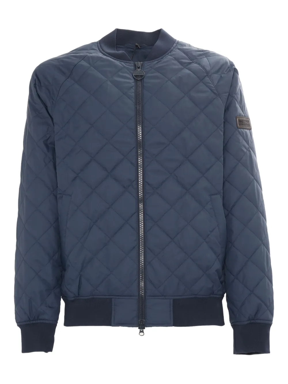 

Стеганый бомбер Harfell с узором Barbour International, синий