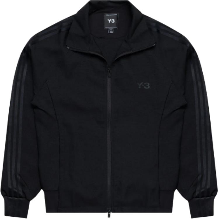 

Куртка Y 3 с застежкой-молнией спереди Y-3, черный