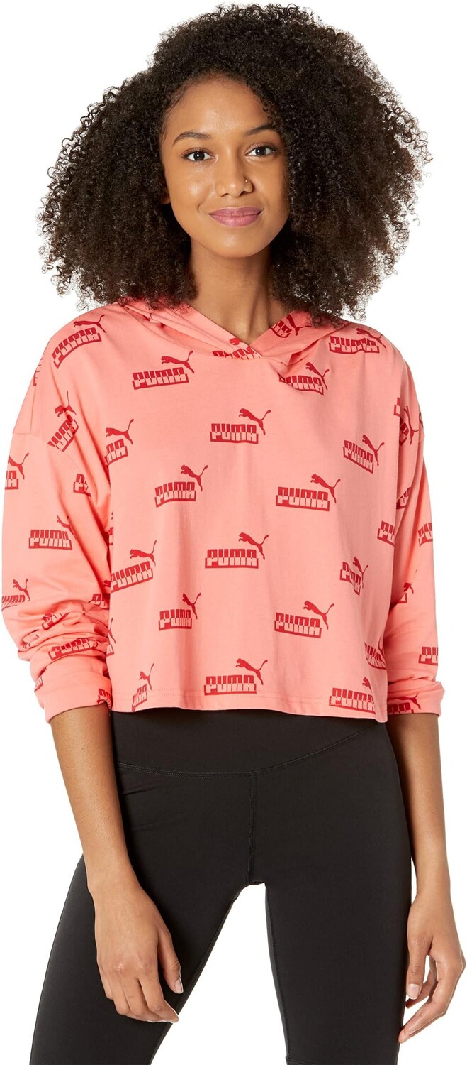 

Худи PUMA Amplified Lightweight Hoodie US, цвет Georgia Peach