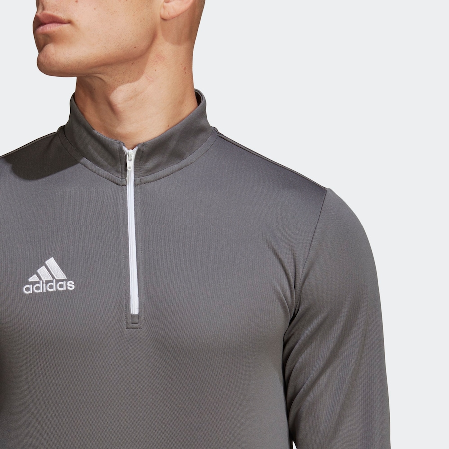 Спортивная толстовка ADIDAS PERFORMANCE Entrada 22, темно-серый — фото 4