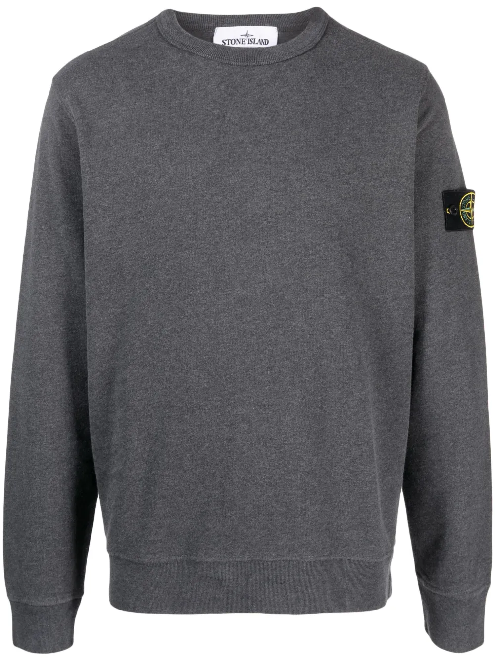 

Толстовка с нашивкой Compass Stone Island, серый