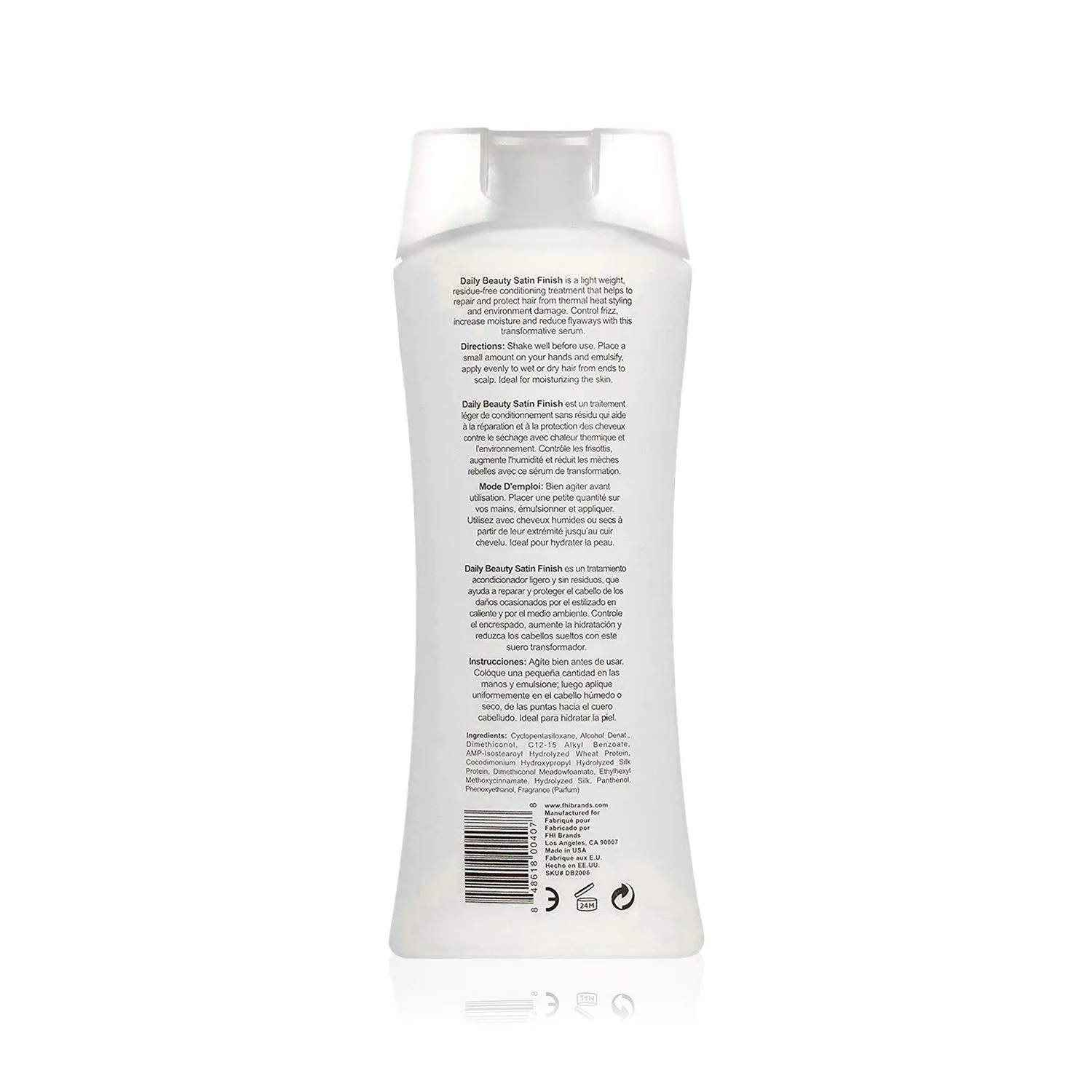 Средство для ухода за волосами FHI Heat Daily Beauty Satin Finish Hair Treatment, 6 жидких унций. — фото 2