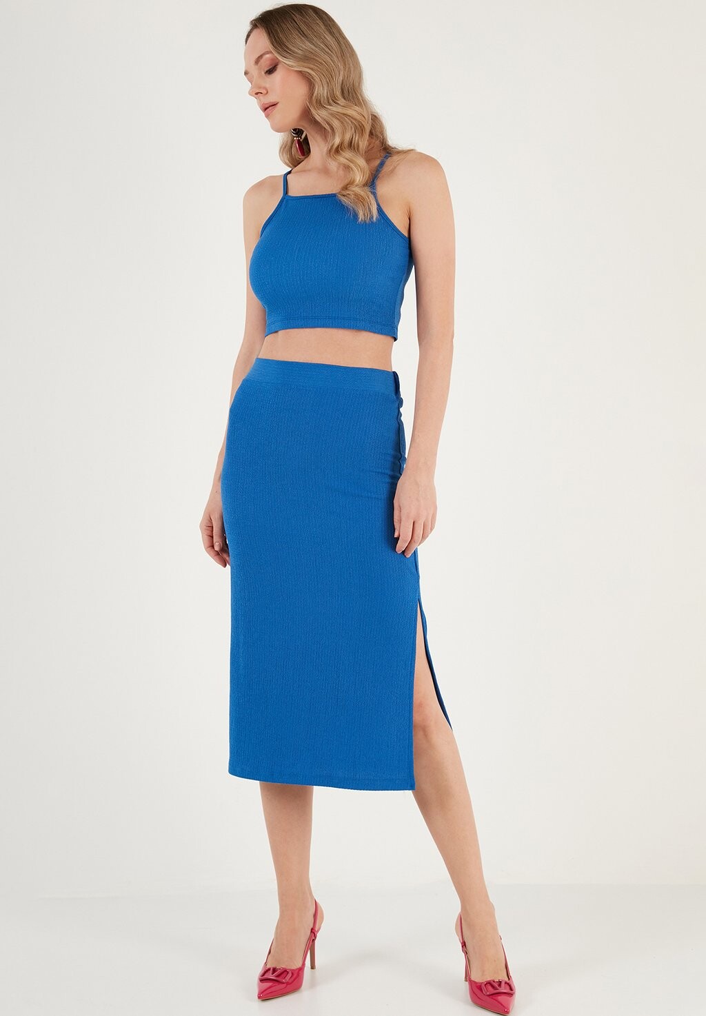 

Юбка-карандаш SLIM FIT LELA, синий