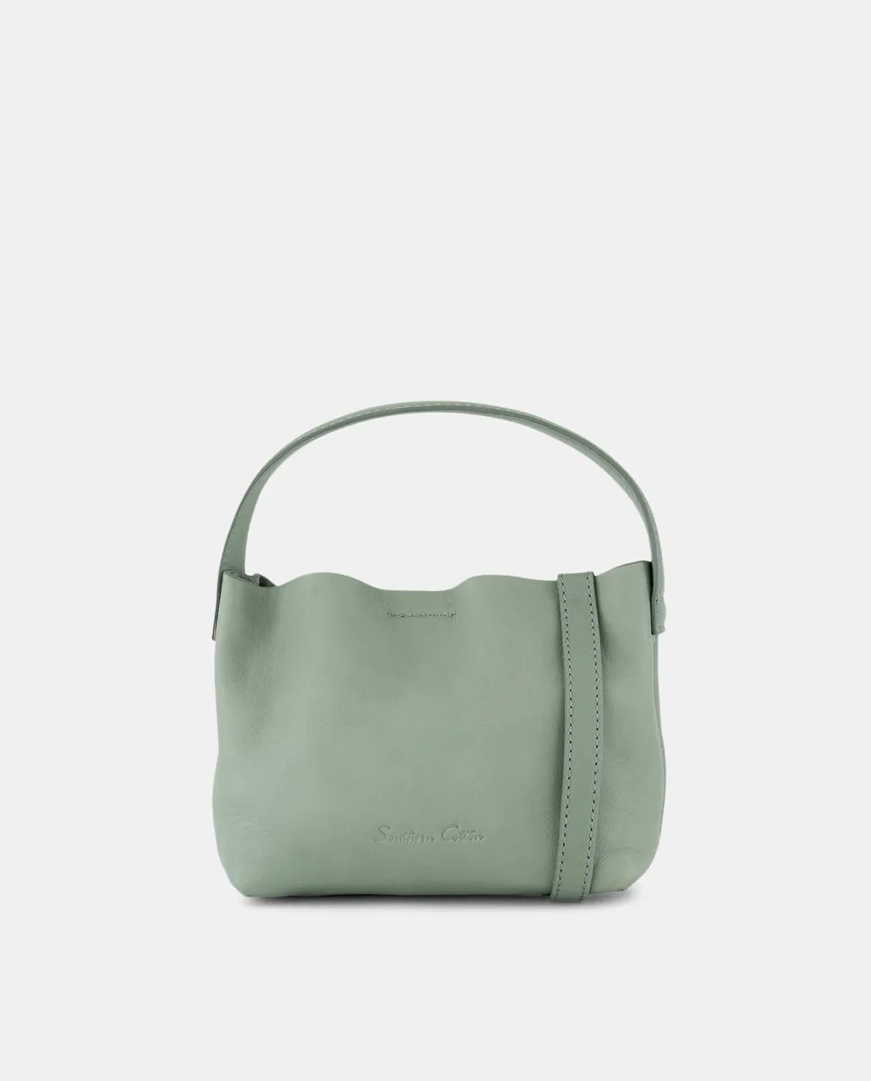

Маленькая женская сумка через плечо Southern Cotton, цвет Verde Fluor