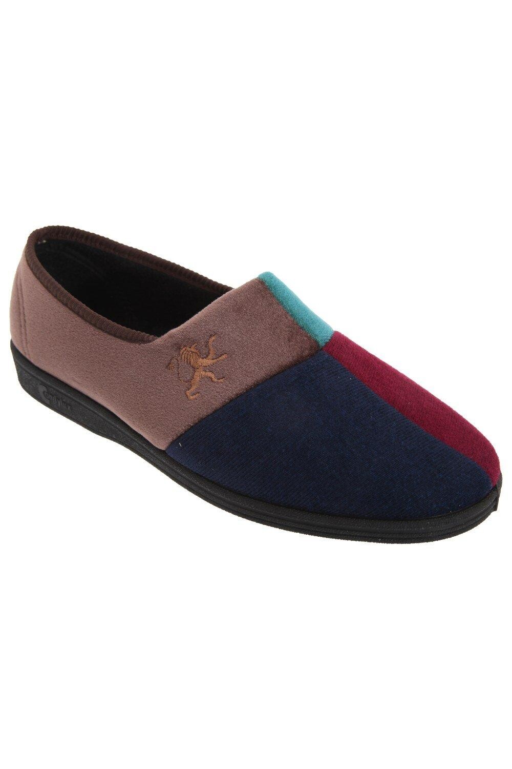 

Мульти-велюровые тапочки Harlequin Comfylux, мультиколор