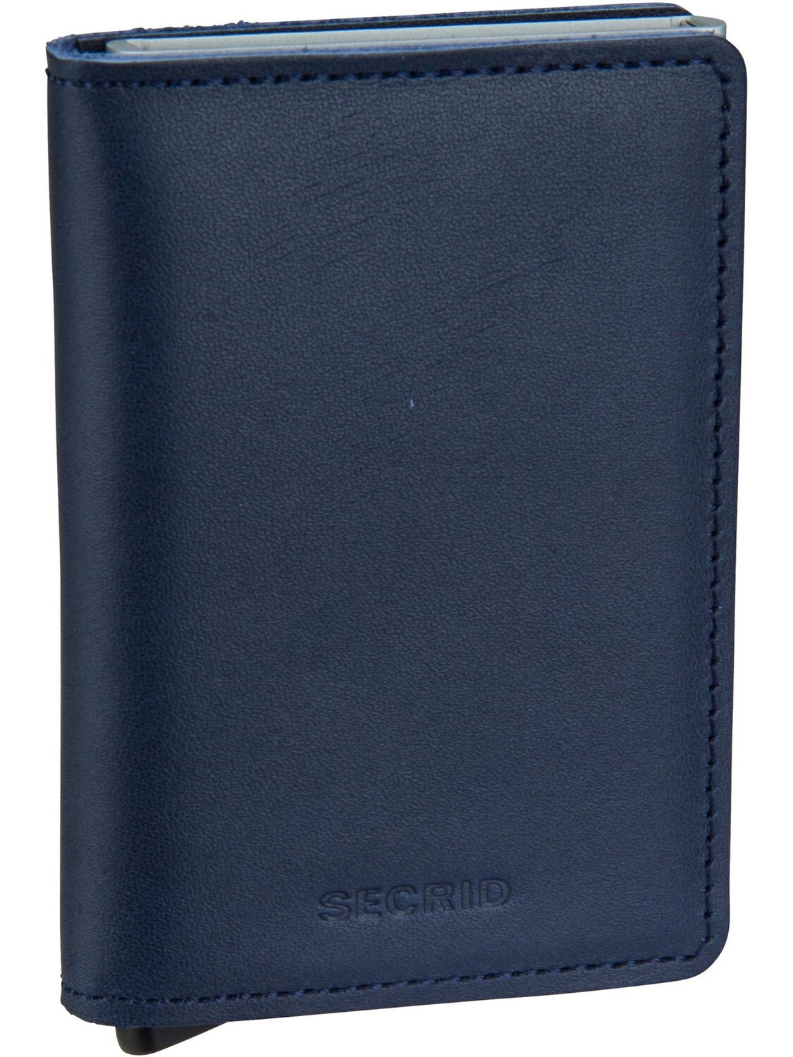 

Кошелек Secrid Slim Original, темно-синий