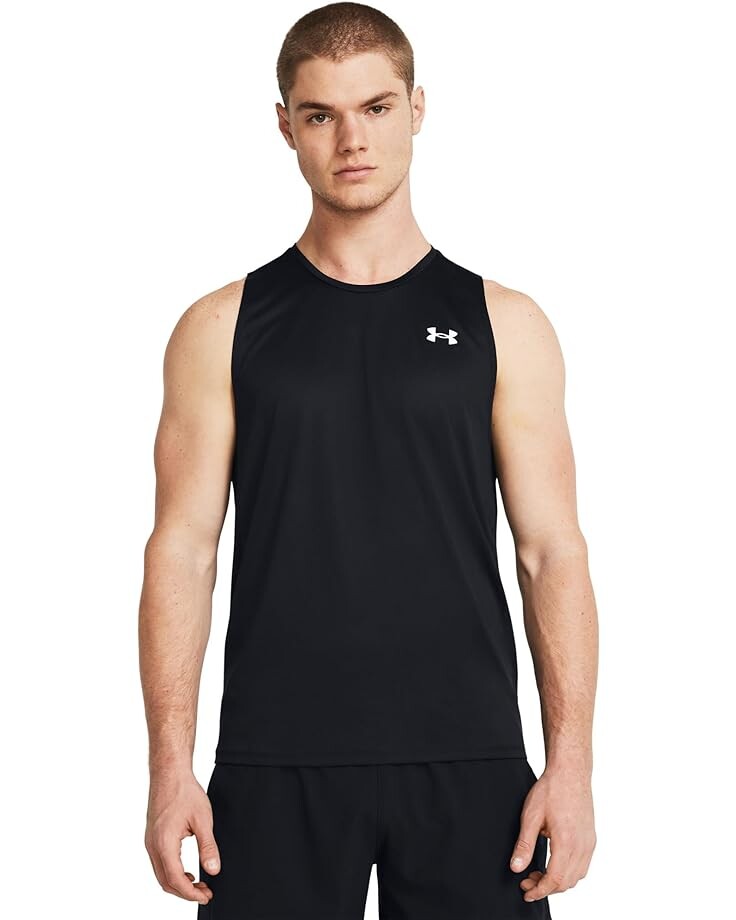 

Топ Under Armour Tech Tank, цвет Black/White