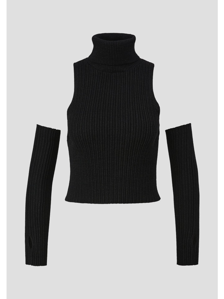 

QS Вязаный жилет-пуловер черного цвета (9999_black)