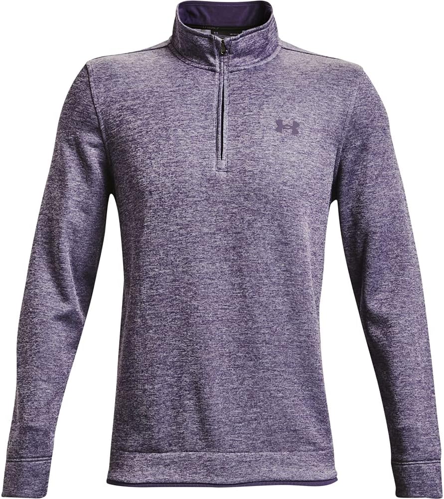 

Under Armour мужская флисовая кофта 1/4 молнии, Twilight Purple (500)/Halo Gray, Фиолетовый, Under Armour мужская флисовая кофта 1/4 молнии, Twilight Purple (500)/Halo Gray